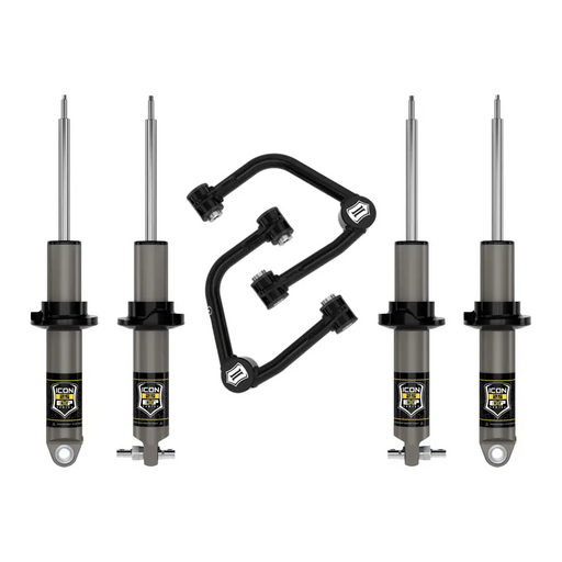 Ford Bronco Hoss Stage 2 Suspension System Shock Absorbers with Black Handles