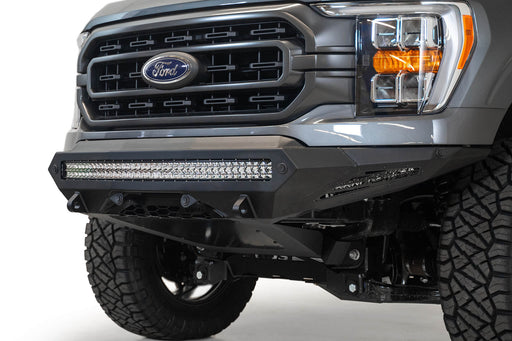 Addictive desert designs ford raptor bed cab molle panels with light bar and bumper guard
