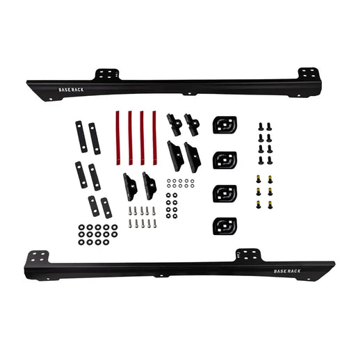 Black front bumper mount kit for Toyota Tacoma BASE Rack 1770060/70 - ARB 16-22 - with deflector