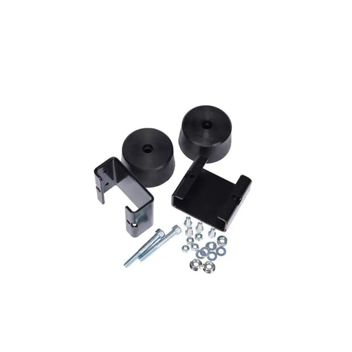 Black plastic door handles with screws and nuts for ARB Bump Stop Kit Jeep JL F&R.