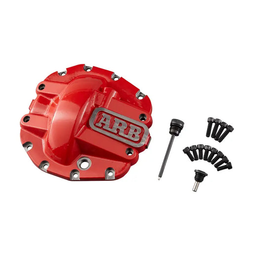 ARB Diff Cover Jl Rubicon Or Sport M220 Rear Axle with BB Performance Brake Kit - Red