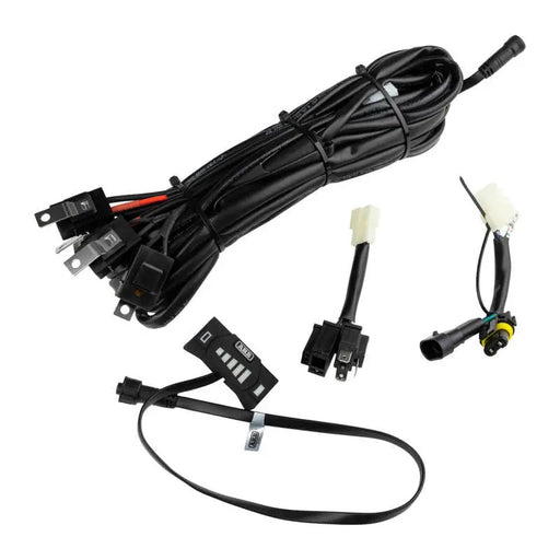 ARB Intensity SOLIS Lighting Loom & Dimmer with car battery cable and harness