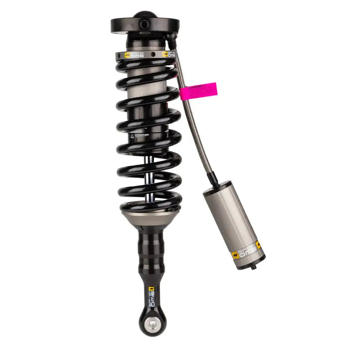 Close-up of ARB / OME BP51 shock absorber on car: Tacoma Fr Lh.