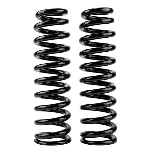 Black OME coil springs on white background - ARB / OME Coil Spring Front Prado 150