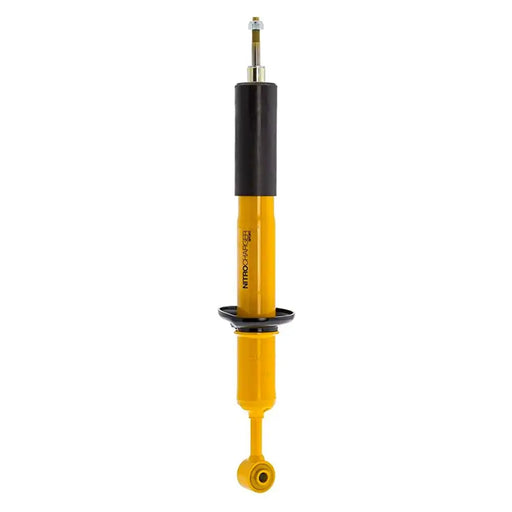 Yellow shock absorber for Toyota Land Cruiser IFS Models - Front View.