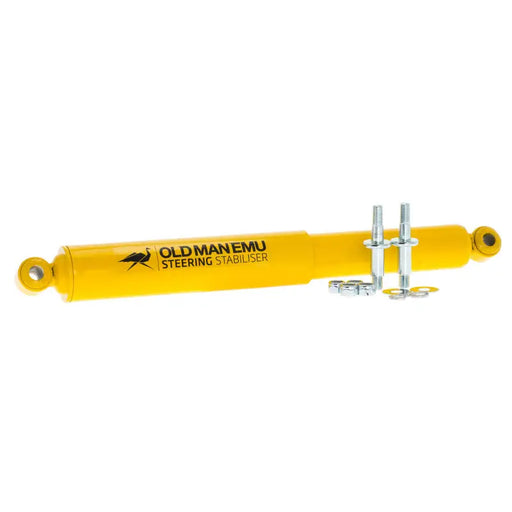 Yellow hydraulic jack with bolt and screw for arb/ome steering damper lc 76-78-79 v8.