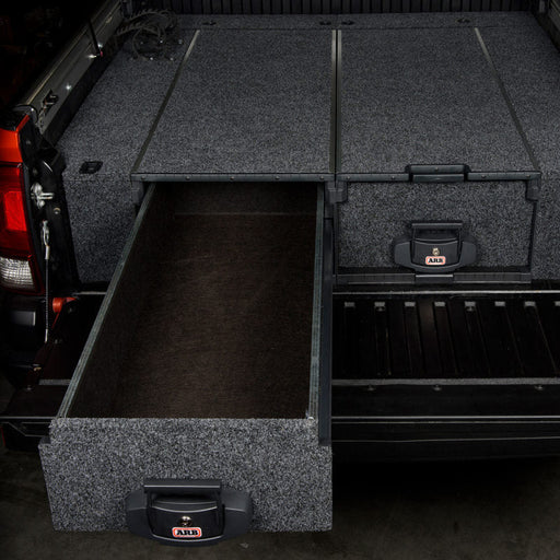 Arb roller drawer 53x20x12 for jeep wrangler and ford bronco, ideal for offroad adventures