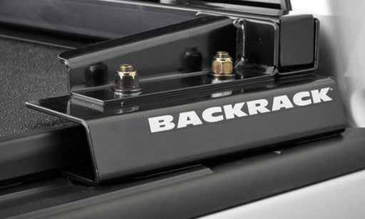 Black hitch plate for backrack 2016+ tacoma tonneau hardware kit