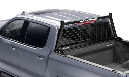 Truck with cage in the back, backrack chevy/gmc/ram safety rack frame