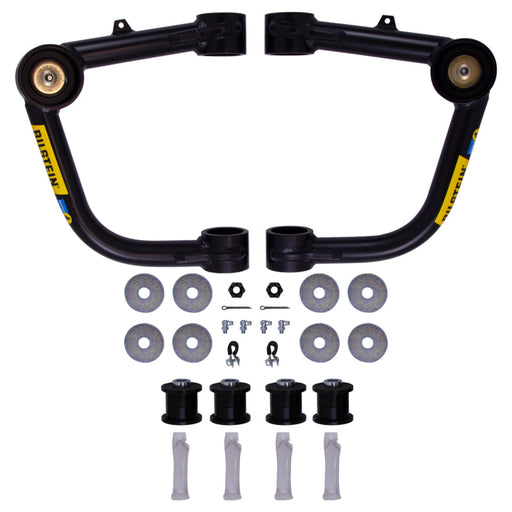 Black sway bars with bolts and nuts for bilstein 05-21 toyota tacoma b8 front upper control arm kit