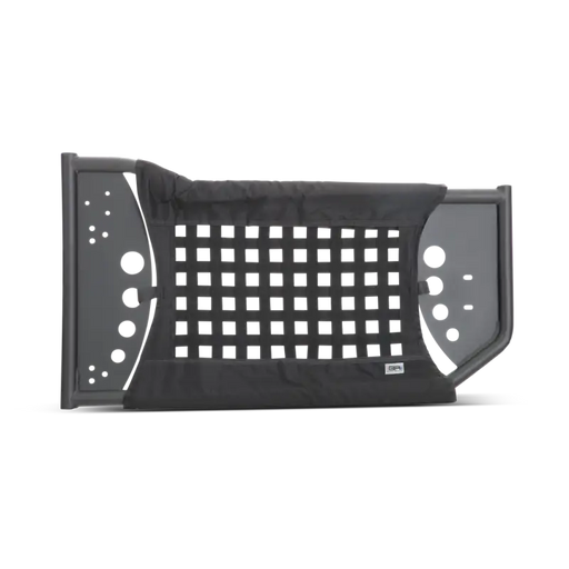 Black plastic grill cover for Body Armor 4x4 Jeep Wrangler JL and Gladiator JT Trail Doors.