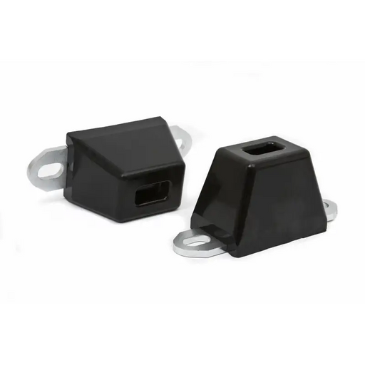 Daystar black plastic square knobs for bump stops