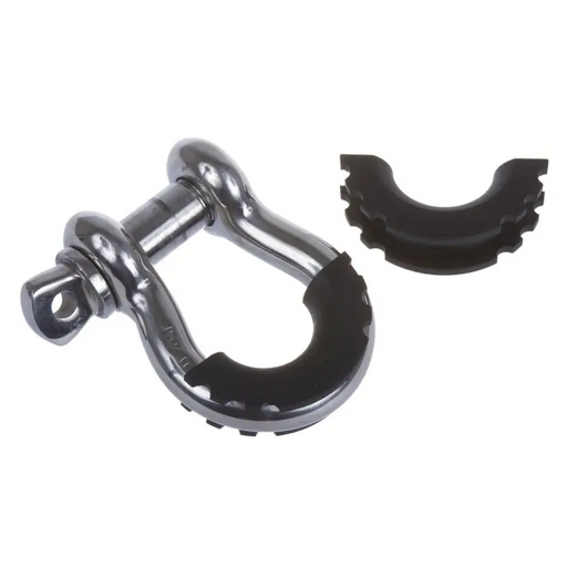 Stainless steel pipe fittings for Daystar D-Ring Shackle Isolator Black Pair.