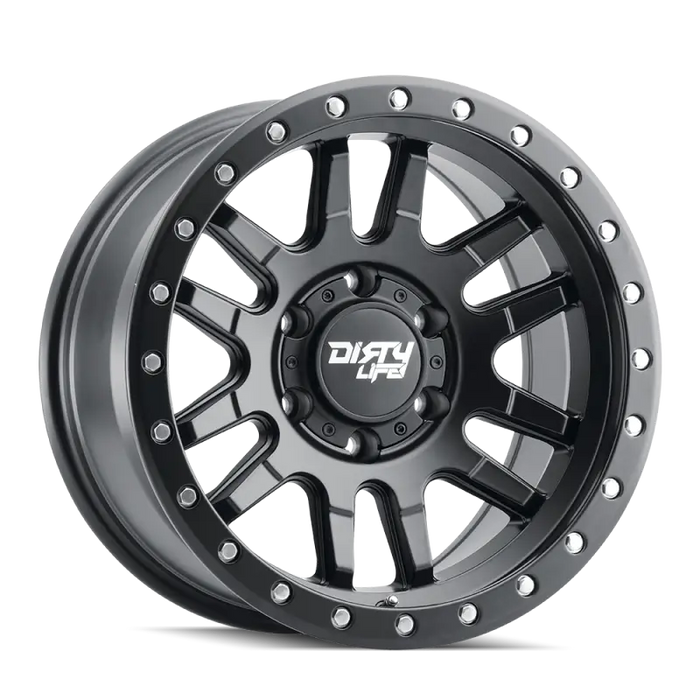 Dirty Life 9309 Canyon Pro 17x9 Matte Black Wheel