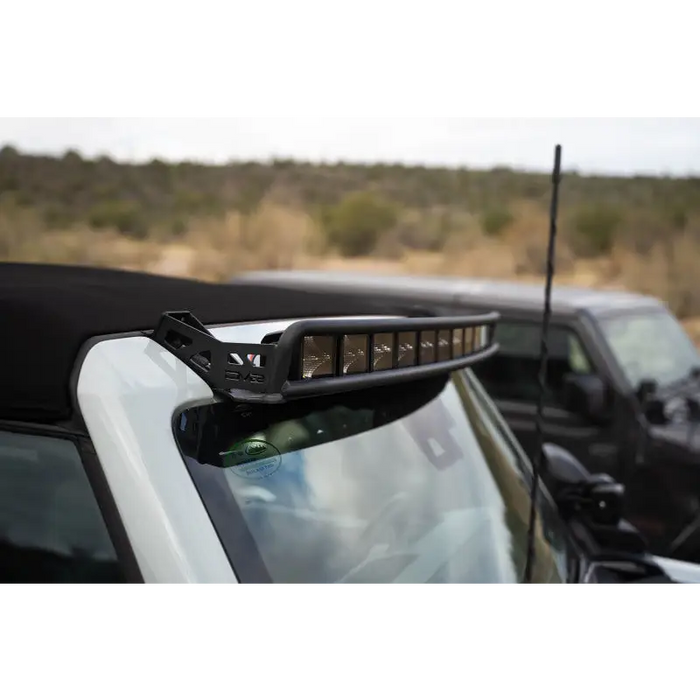 DV8 21+ Ford Bronco Curved Light Bracket with Roof Rack Car