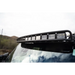 DV8 21+ Ford Bronco Curved Light Bracket with 12 3in. Pod Lights - Black Roof Rack with Light