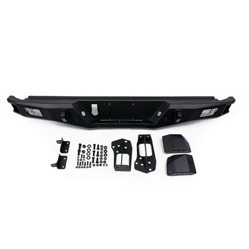DV8 Offroad Jeep Wrangler MTO Series Rear Bumper Kit with License Plate and Brackets