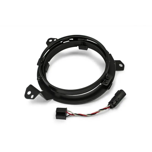 DV8 Offroad 18+ Jeep JL/Gladiator Adapter Kit - Black plastic ring with wire and white wire