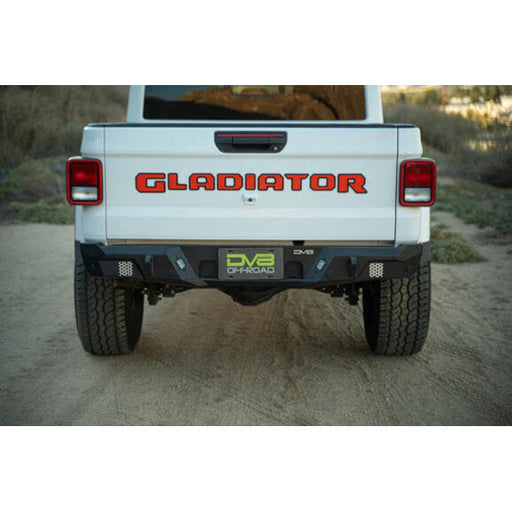 Dv8 offroad gladiator jt mto series rear bumper with gladr logo
