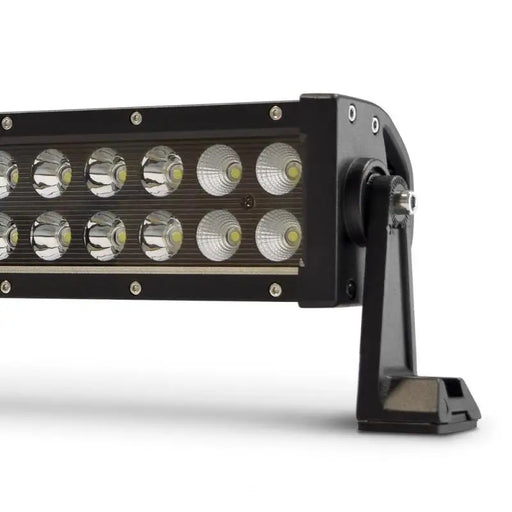Dual LED lights on white background - DV8 Offroad BRS Pro Series Light Bar