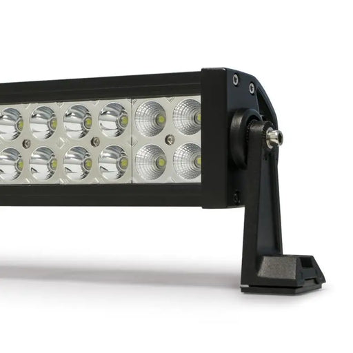 DV8 Offroad Chrome Series 20in Light Bar with 120W Flood/Spot 3W LED on white background