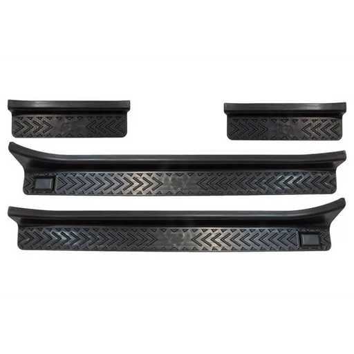 Black diamond pattern front bumpers for Jeep Wrangler JL by Fishbone Offroad