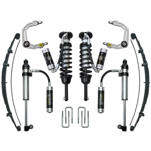 ICON Toyota Tacoma suspension kit with Billet UCA, front and rear components