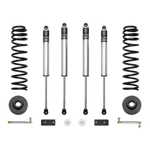 ICON 2020+ Jeep Gladiator JT 2.5in Stage 1 Suspension System coils and shocks for Toyota.
