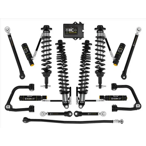ICON 2-3’ lift kit for Jeep Wrangler and Ford Bronco, suspension system upgrade