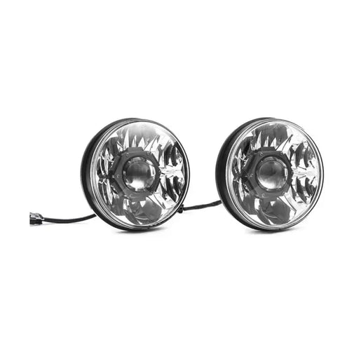 KC HiLiTES 7in. Gravity® LED Pro Headlights for Jeep JL/JT (Pair)