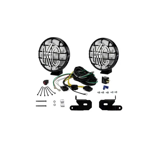 KC HiLiTES 18-23 Jeep JL/JT/4xe 6in Apollo Pro Halogen lights for motorcycle
