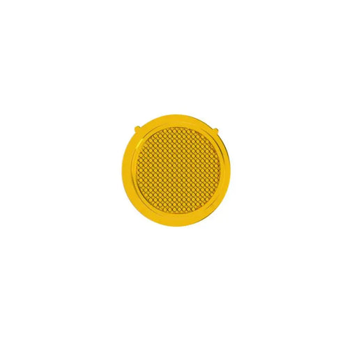 Yellow plastic knob with round hole on KC HiLiTES FLEX ERA 1 Performance Yellow Flood Beam Lens.