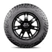 Mickey thompson baja boss a/t tire lt315/70r17 - black wheel and tire on white background