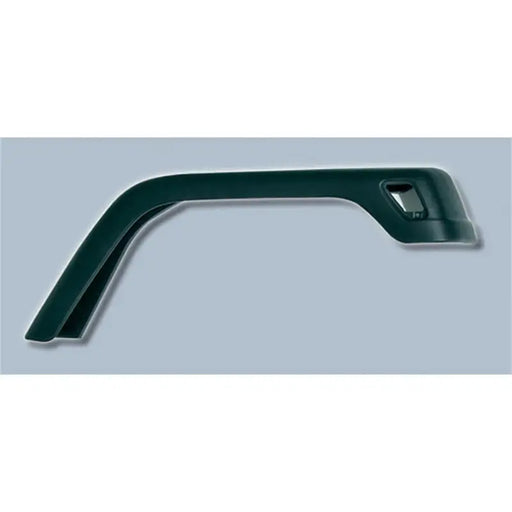 Omix 7-Inch Front Fender Flare Rt-Side Handle in Green on White Background