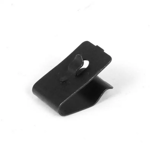 Black plastic clip for jeep hood prop rod - omix 97-01 jeep hood prop rod clip