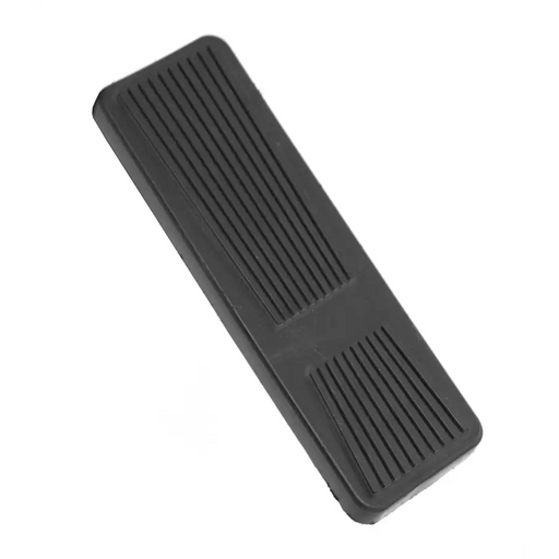 Black plastic accelerator pedal pad for 76-06 Jeep CJ & Wrangler