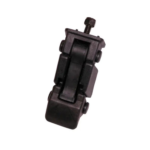 Black plastic latch with screw for Omix Hood Catch & Bracket in 97-06 Jeep Wrangler