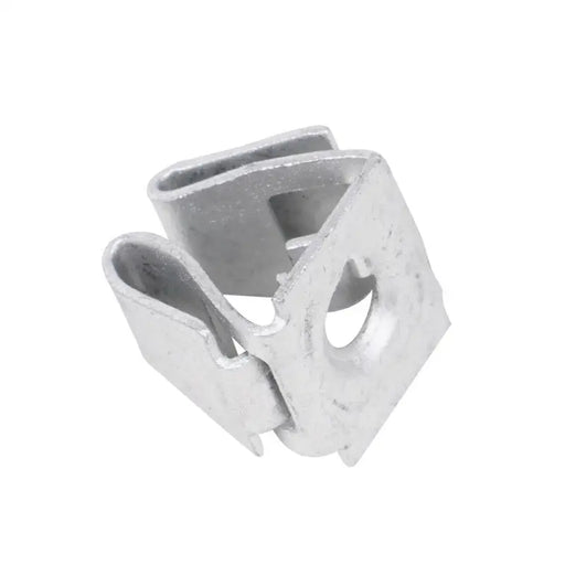 Silver square ring product displayed for Omix Snap in Nut Rear License Plate Bracket- 07-15 JK.