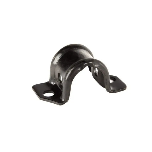 Black plastic pipe clamp for Omix sway bar bushing bracket product