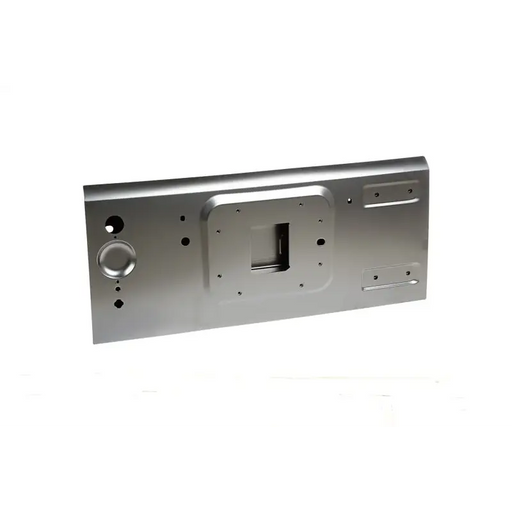 Metal door handle with latch on Omix Tailgate Door for 07-18 Jeep Wrangler JK