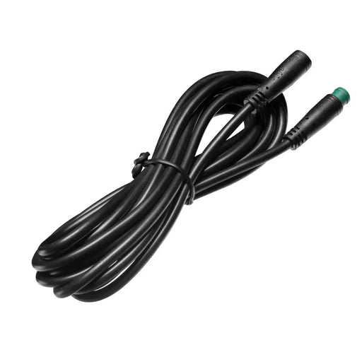 Black power cord with green cord for Oracle 10ft Colorshift RGB+W rock light extension