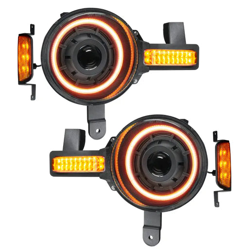 Pair of Oculus BI-LED projectors for Ford Bronco headlights