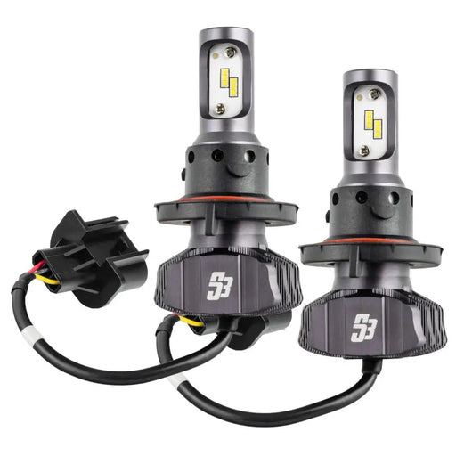 Oracle H13 - S3 LED Headlight Bulb Conversion Kit - 6000K with Wiring Harness for Jeep Wrangler