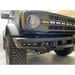 Black truck with yellow LED fog light from Oracle Lighting for Ford Bronco.