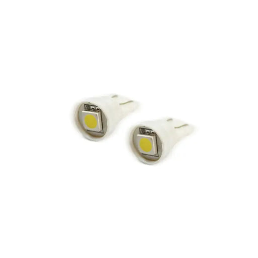 Cool White Oracle T10 3-Chip SMD Bulbs - Pair of Earrings