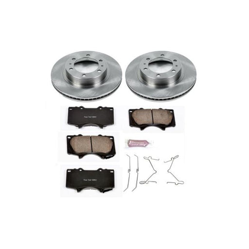 Power stop z17 stock replacement brake disc kit for bmw e-type from toyota 4runner front autospecialty brake kit