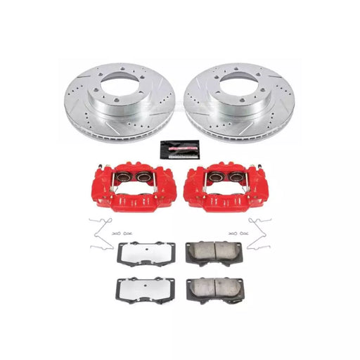 Power stop toyota tacoma front z36 truck & tow kit w/cals brake kit for ford mustang