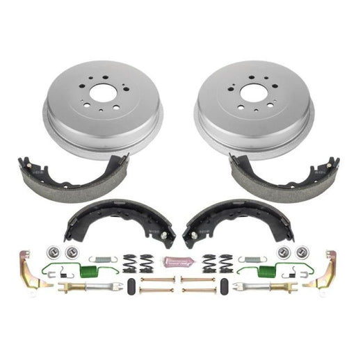 Power stop front brake kit for ford mustang - stock replacement drum
