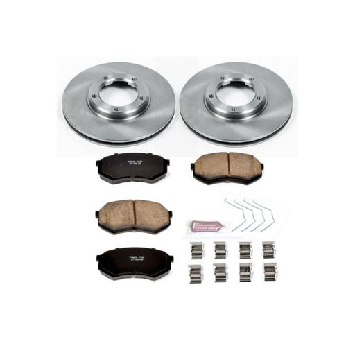 Power stop z17 stock replacement brake kit for bmw e360