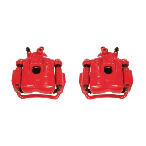 Power stop front brake pads for toyota tacoma with red calipers - pair